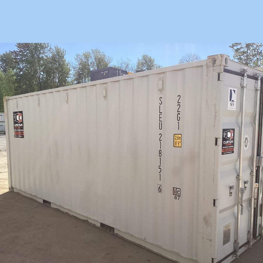20’ New (1-trip) Container w/Paint Touch Ups - Custom Cubes