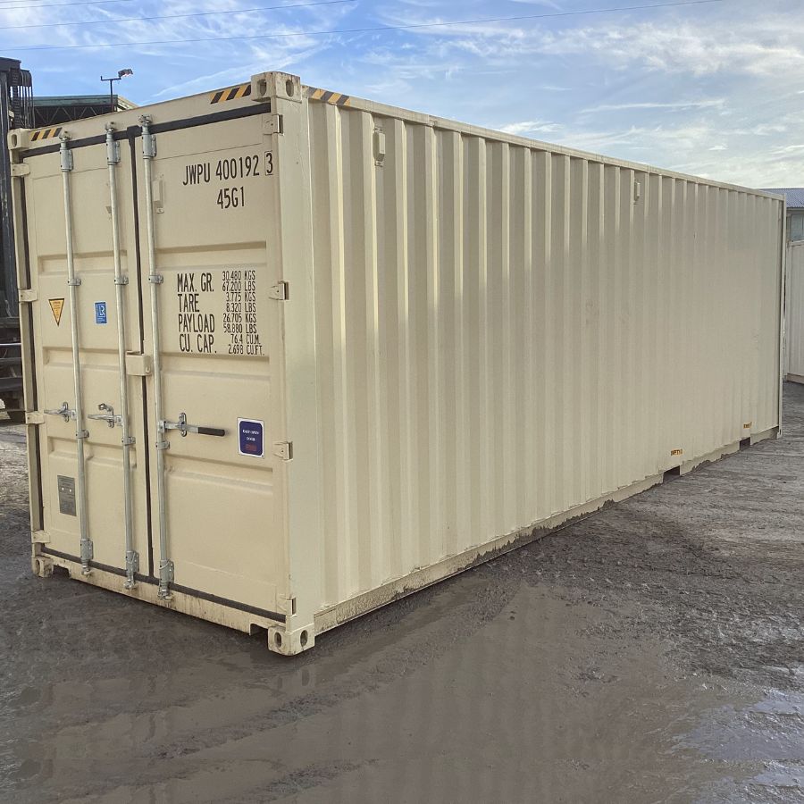 27’HC New Cut-Down Shipping Container - Custom Cubes