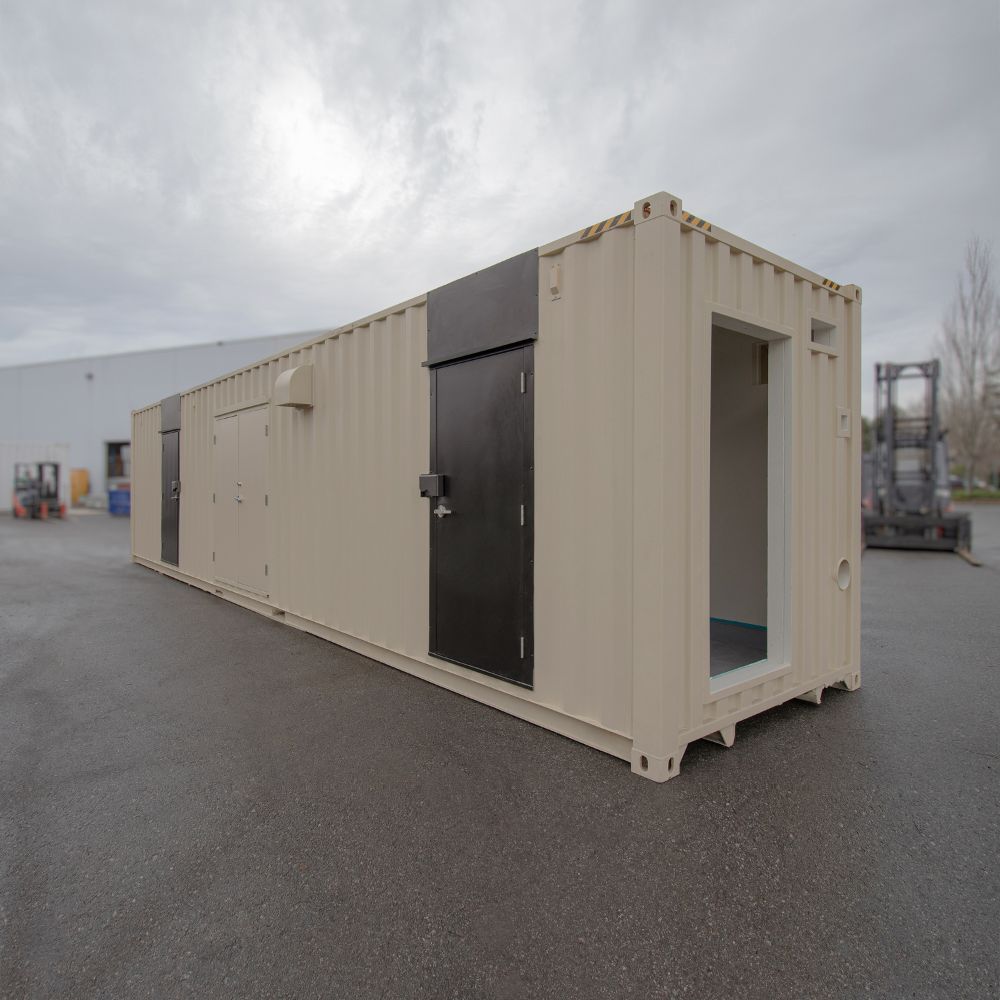 40’ Custom Industrial Container - Custom Cubes