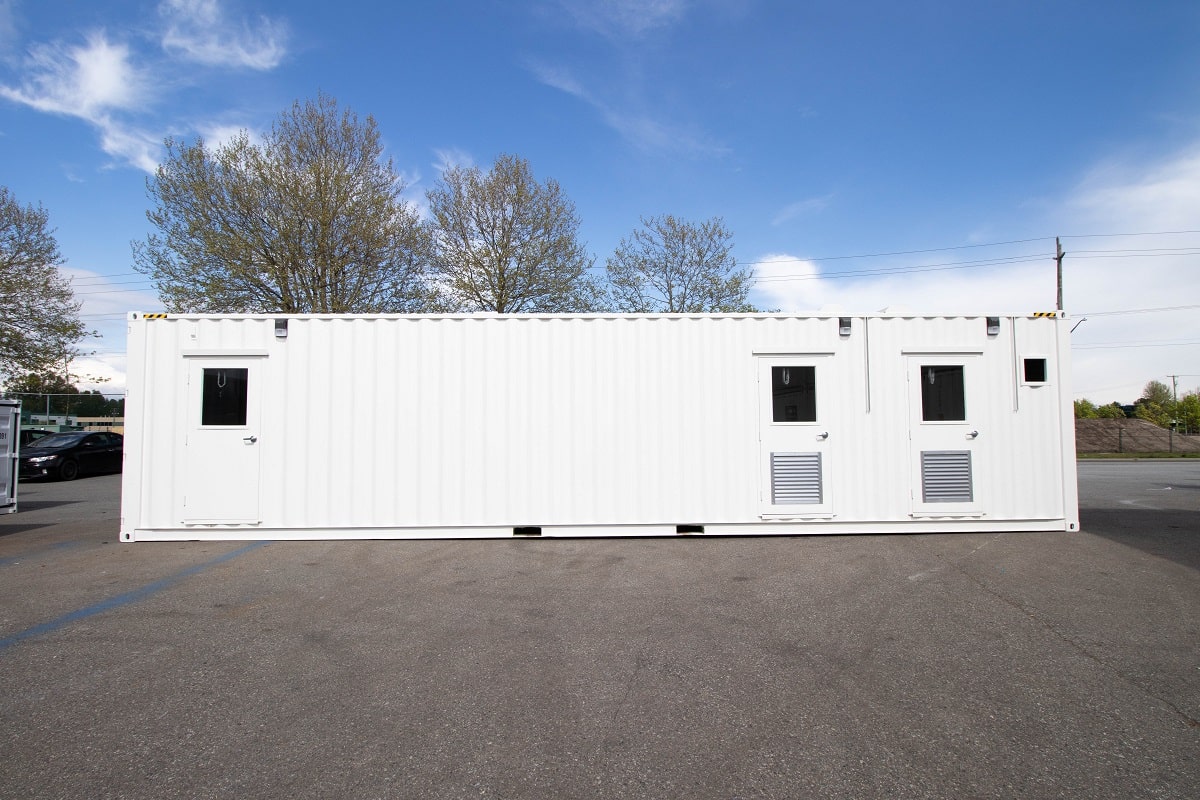 40’ Custom Mechanical Enclosure - Custom Cubes