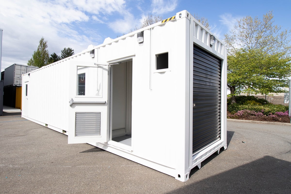 40’ Custom Mechanical Enclosure - Custom Cubes