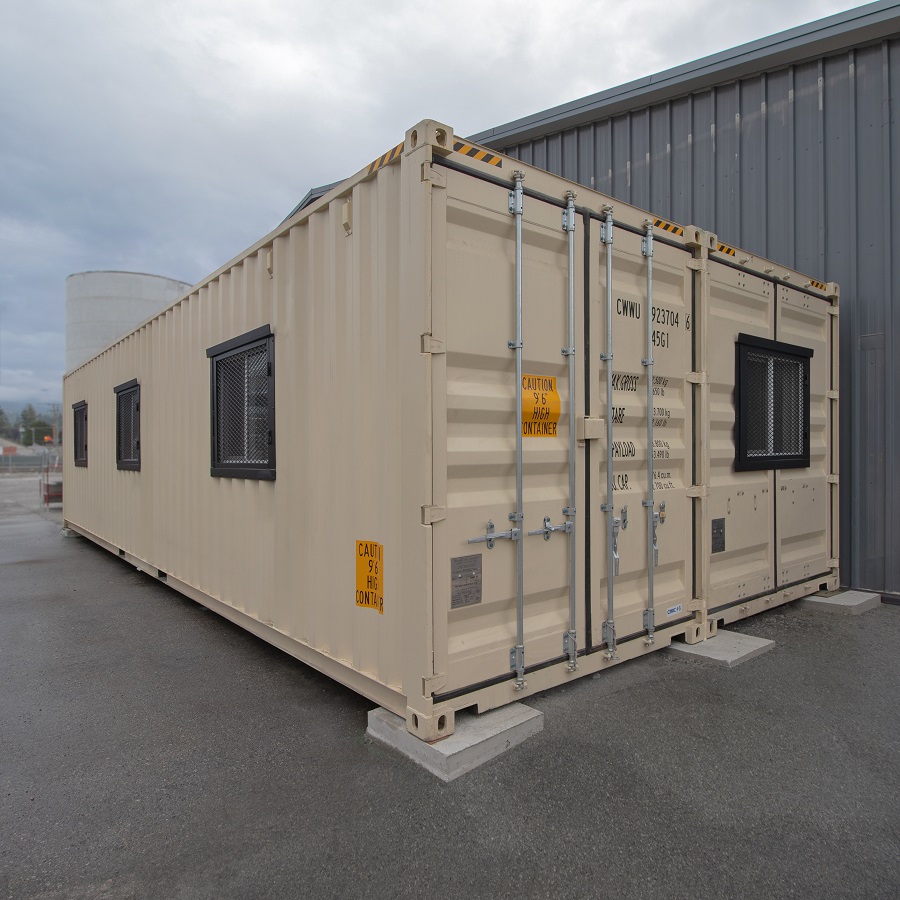 40’ x 16’ Extra Wide Custom Site Office - Custom Cubes