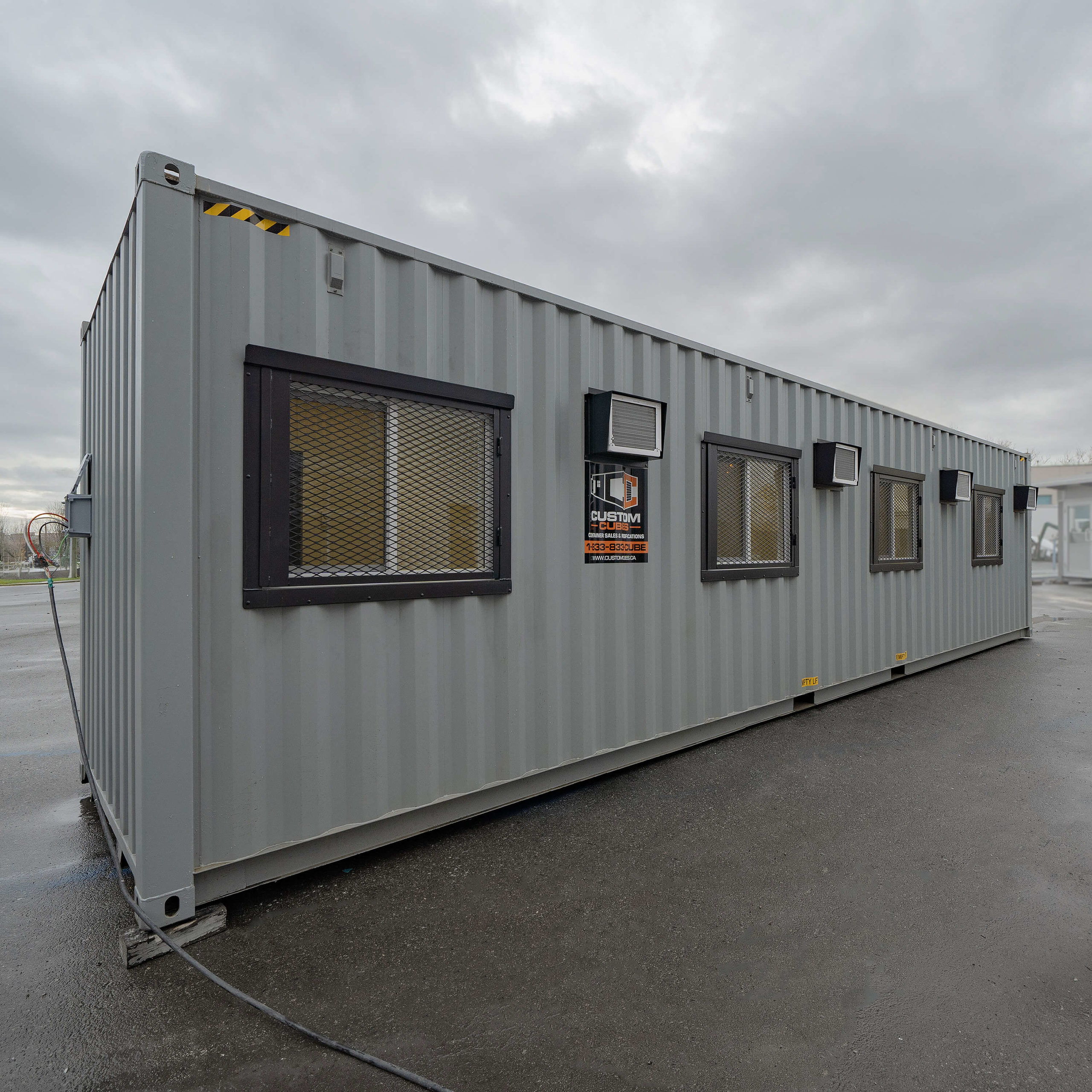 40’ OFFICE CUBE – 4 x Separate Offices - Custom Cubes